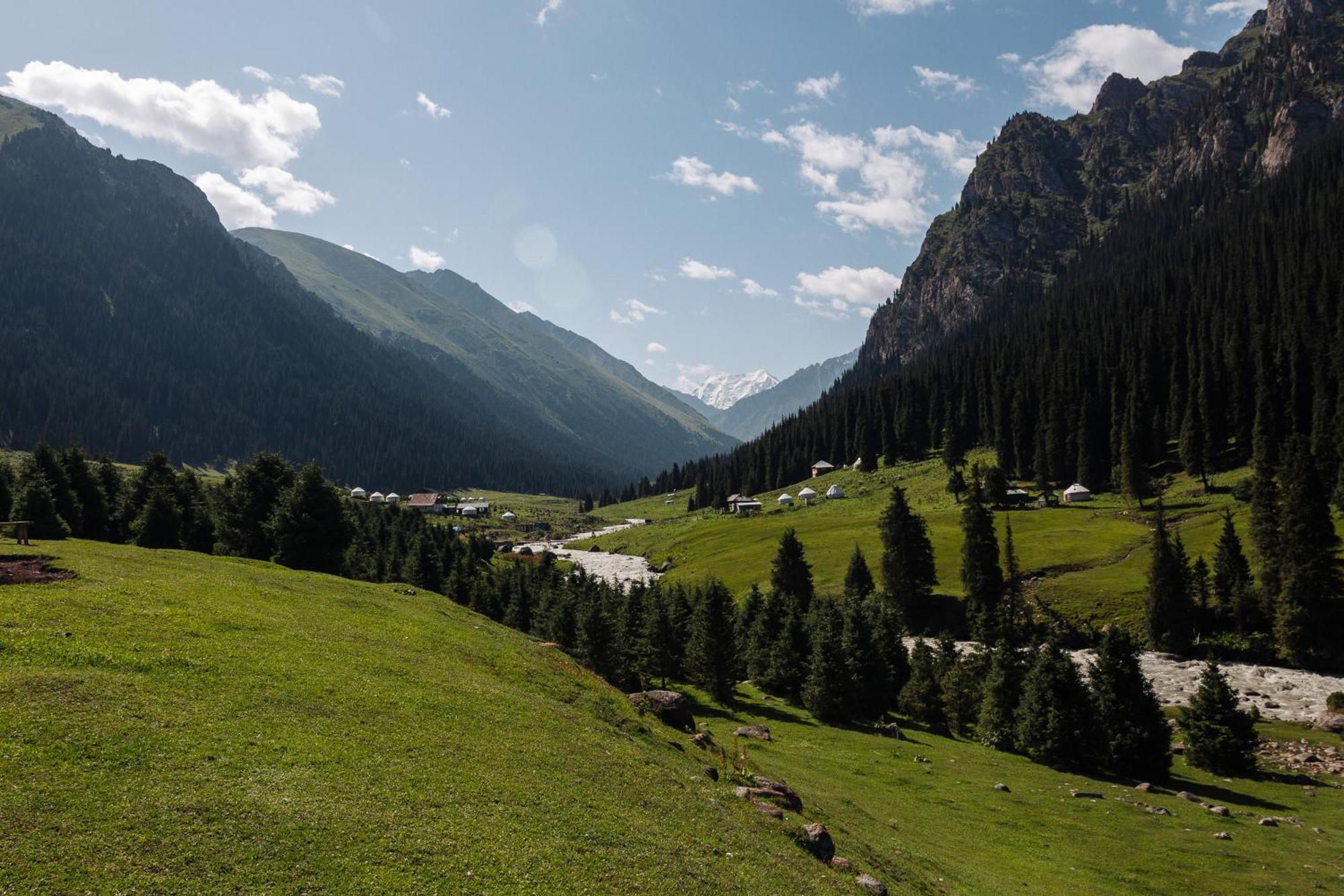 Готель Eco Yurt Camp Arashan Teploklyuchenka Екстер'єр фото